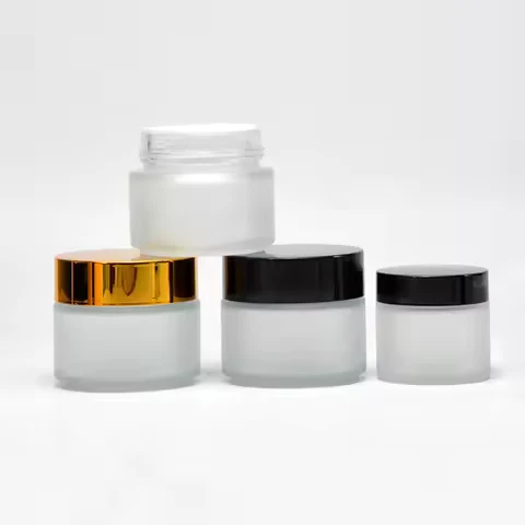 Round Cosmetic Cream Bottle